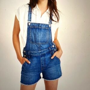 Madwell Adirondack short overalls.